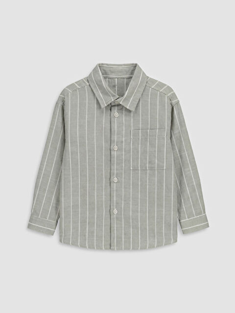 LCW baby Boy GREEN Shirt - S6DF87Z1-LFM