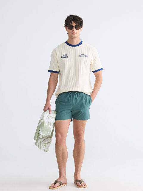 LCW SWIMWEAR Kısa Boy Erkek Deniz Şortu