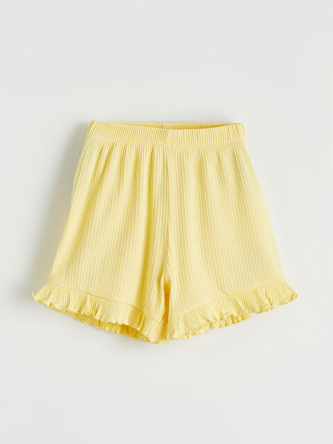 LCW Kids Djevojka ŽUTA Kratke hlače