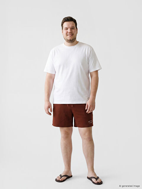 LCW SWIMWEAR Kısa Boy Erkek Deniz Şortu