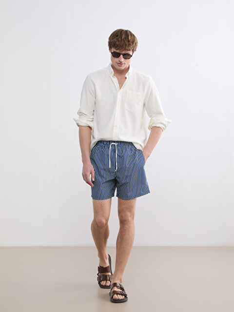 LCW SWIMWEAR Άνδρας ΜΠΛΕ ΜΑΡΙΝ Σορτς κολύμβησης