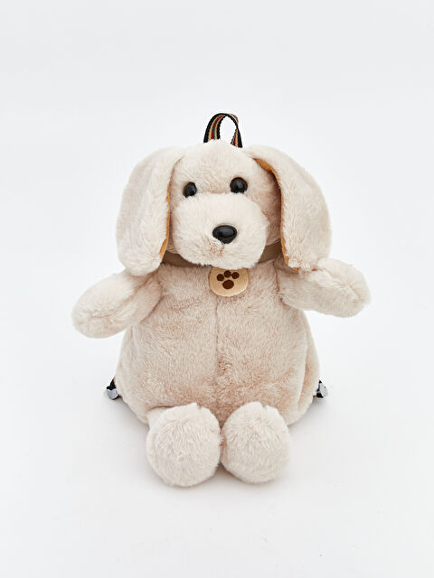 LCW HOME Hayvan Figürlü Erkek Çocuk Pelüş Sırt Çantası - S6DI59Z1-DEC