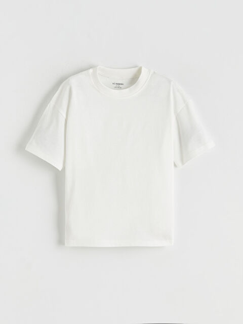 LCW baby Bisiklet Yaka Erkek Çocuk Tişört - S6DJ32Z1-R9J