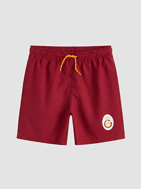 LCW Kids Galatasaray Baskılı Erkek Çocuk Deniz Şortu - S6DJ58Z4-HKD