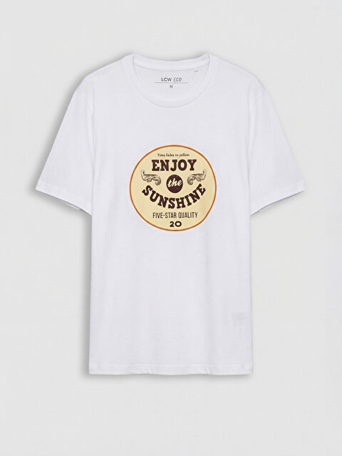 LC WAIKIKI Άνδρας ΛΕΥΚΟ Μπλουζάκι - S6DJ64Z8-JYX