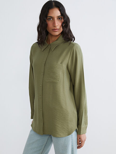 LCW Modest تونيك قميص حريمي بنقشة مميزة - S6DK03Z8-D1G