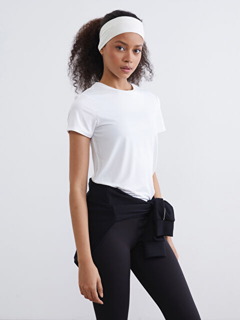 KOOR SPORT Women's crew neck sports t-shirt - S6DK06Z8-Q6K