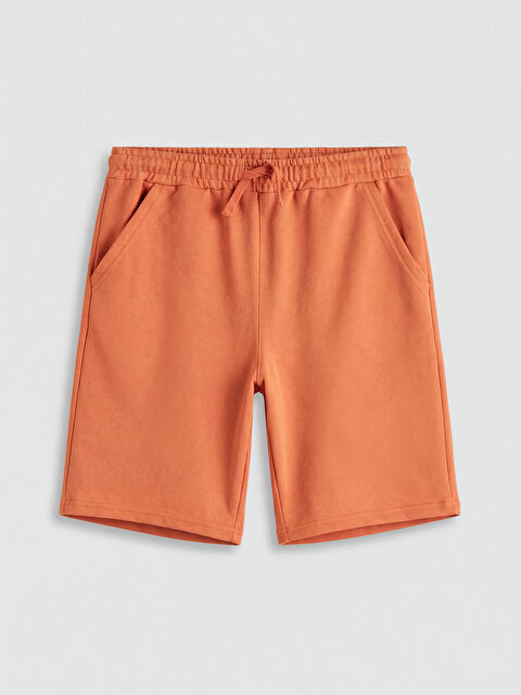LCW Kids Beli Lastikli Basic Erkek Çocuk Şort - S6DK22Z4-1AU