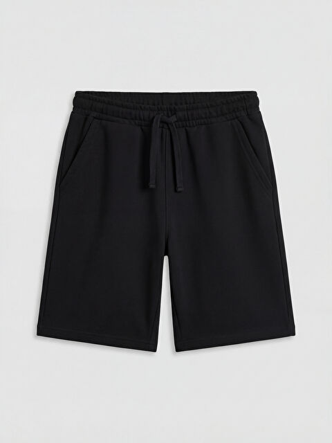 LCW Kids Beli Lastikli Basic Erkek Çocuk Şort - S6DK22Z4-CVL