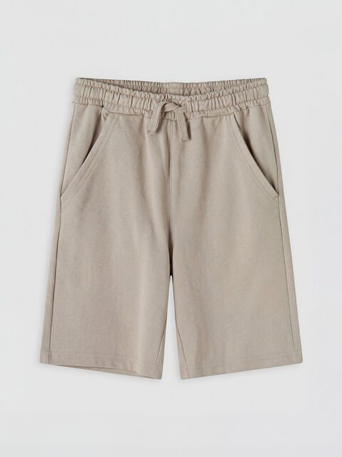 LCW Kids Beli Lastikli Basic Erkek Çocuk Şort