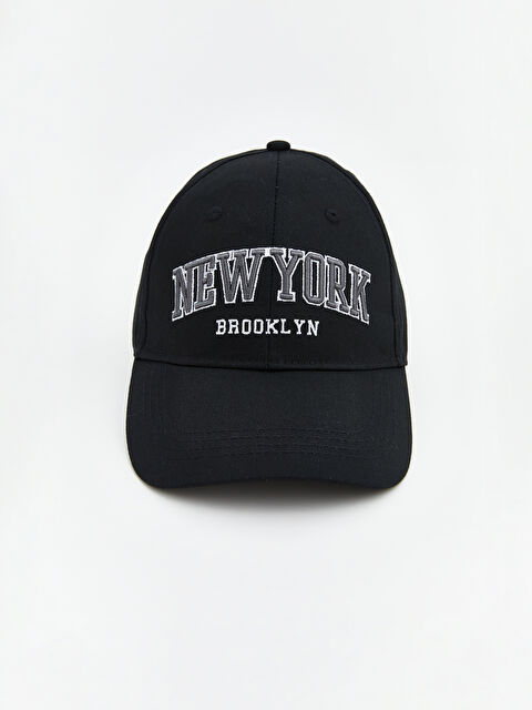 LCW ACCESSORIES New York Nakışlı Kadın Kep Şapka - S6DK40Z8-RQL