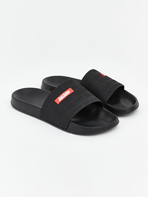 LCW STEPS Mann SCHWARZ Slipper