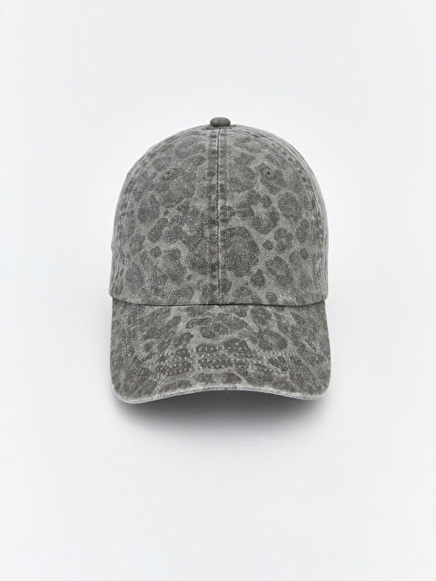 LCW ACCESSORIES Leopar Desenli Kadın Kep Şapka  - S6DK46Z8-CZM