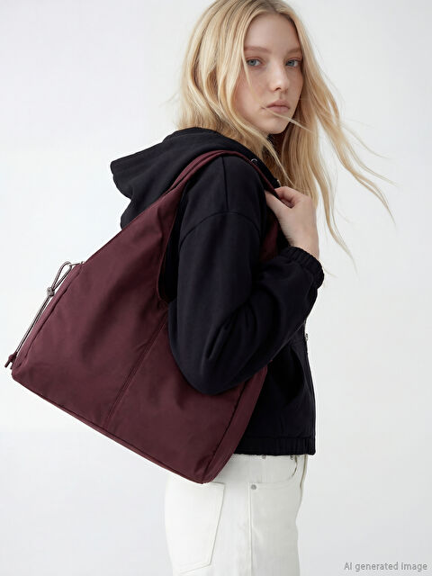 LCW ACCESSORIES Fermuarlı Kadın Omuz Çantası - S6DK61Z8-JAV