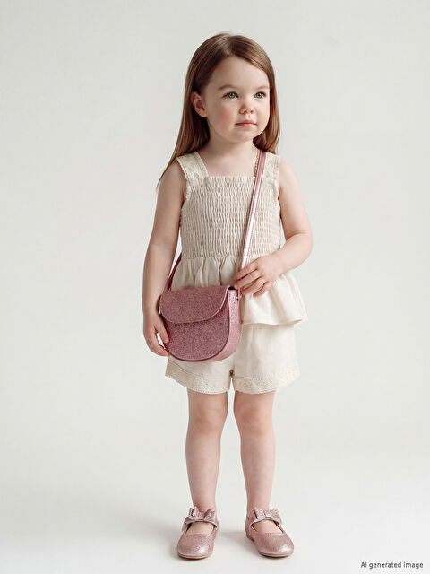 LCW ACCESSORIES Simli Kız Bebek Omuz Çantası