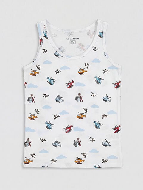 LCW Kids Bisiklet Yaka Erkek Çocuk Atlet