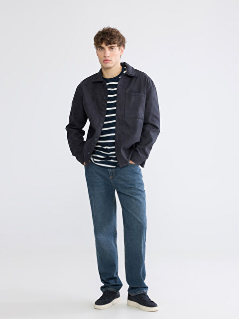 LCW Jeans 745 Baggy Fit Erkek Jean Pantolon - S6DM37Z8-309