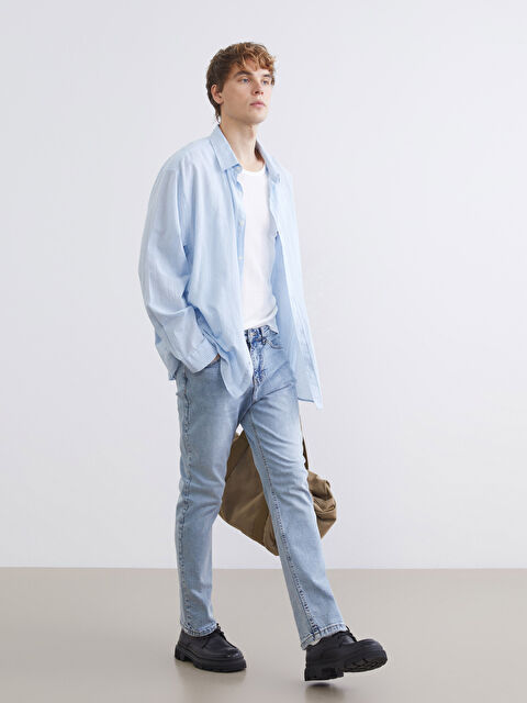 LCW Jeans 710 Loose Fit Erkek Jean Pantolon - S6DM44Z8-311