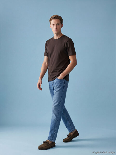 LCW Jeans 710 Loose Fit Erkek Jean Pantolon - S6DM48Z8-H45