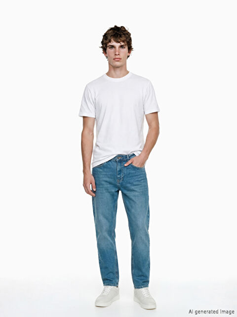 LCW Jeans 710 Loose Fit Erkek Jean Pantolon - S6DM55Z8-333