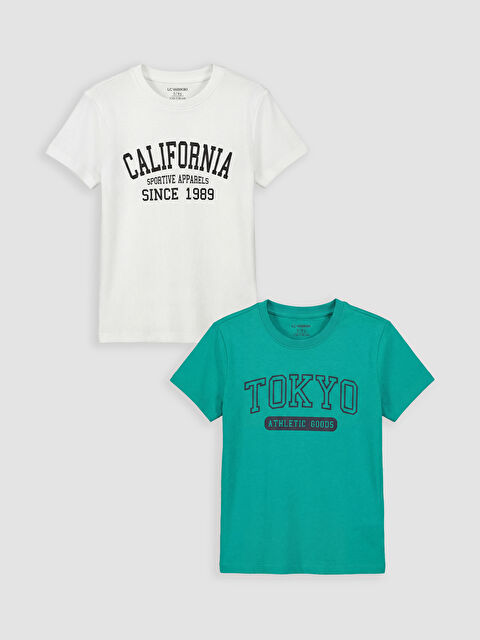 LCW baby Ұлдар ақ Футболка - S6DM60Z1-Q6K