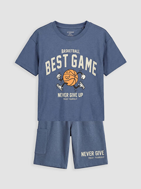 LCW Kids Ұлдар ИНДИГО Жинақ - S6DM86Z1-HNE