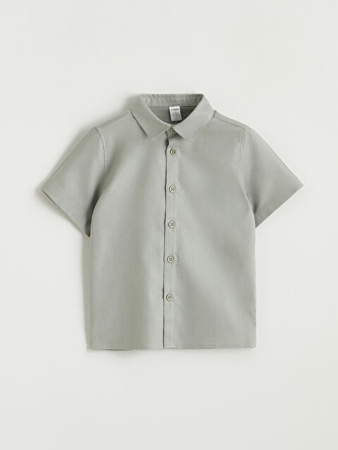 LCW baby Мальчики Зелёный Рубашка - S6DN85Z1-GNZ