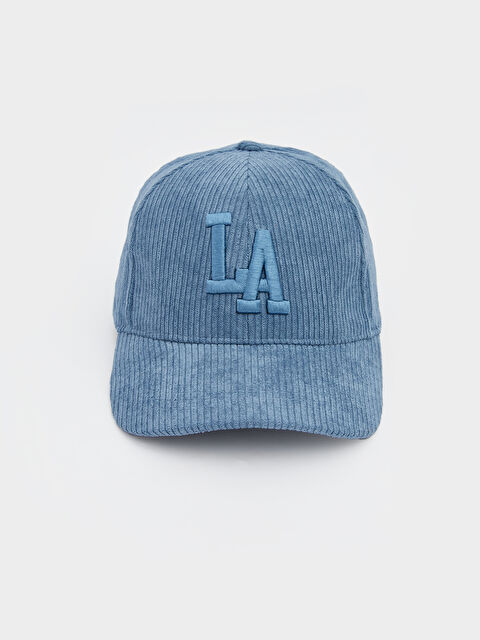 LCW ACCESSORIES Los Angeles Nakışlı Erkek Kep Şapka - S6DN99Z8-CT4