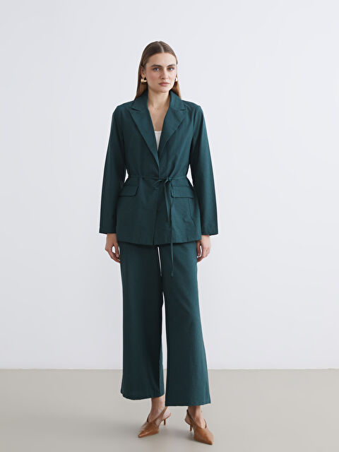 LCW STUDIO Woman GREEN Trousers - S6DO24Z8-EAW