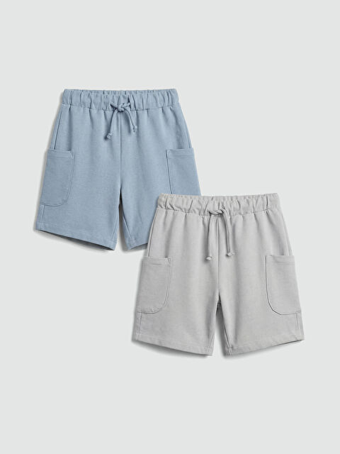 LCW baby Shorts GRIS Garçon