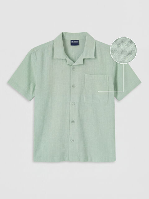 LCW Kids Resort Yaka Armürlü Erkek Çocuk Gömlek