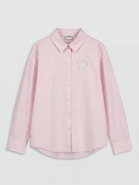 LCW Kids Girl PINK Shirt - S6DP36Z4-LHK