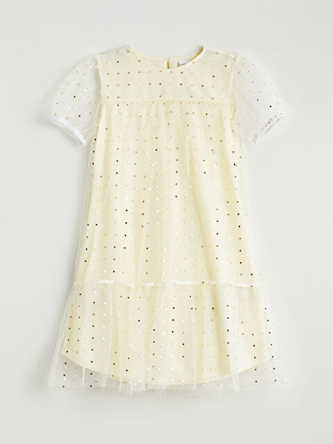 LCW Kids BEŽ Haljina Devojka - S6DQ56Z4-FDN