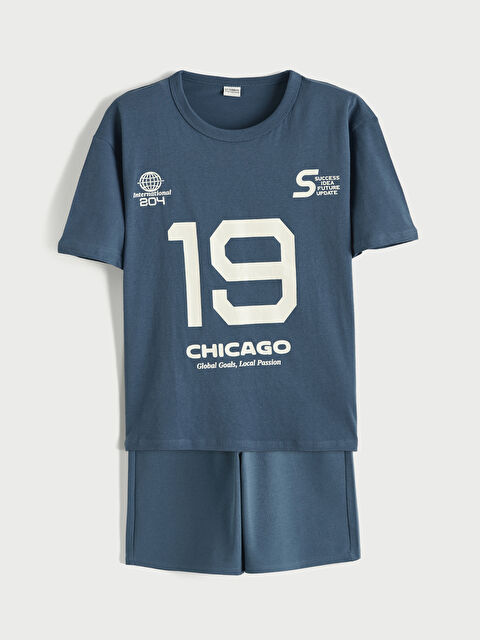 LCW Kids PLAVA Komplet Dečak - S6DQ84Z4-HHP