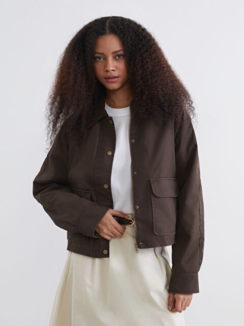 XSIDE Kadife Yaka Kadın Ceket - S6DT14Z8-1FY