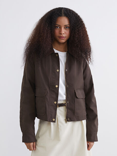 XSIDE Velvet Collar Women's Jacket - S6DT15Z8-1FY