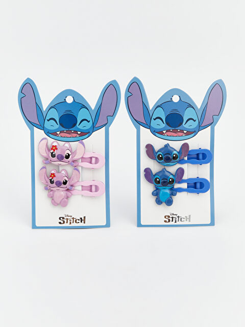 LCW ACCESSORIES Lilo ve Stitch Baskılı Kız Çocuk Toka Seti 2'li - S6DT31Z4-QBC