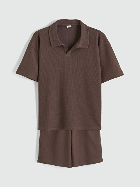 LCW Kids Polo Yaka Erkek Çocuk Tişört ve Şort - S6DT66Z4-Z7U