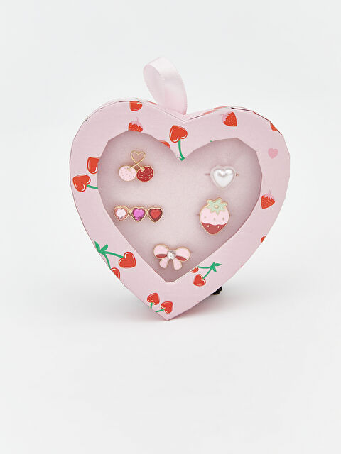 LCW ACCESSORIES Kalp Figürlü Kız Çocuk Yüzük Seti - S6DT87Z4-M0T