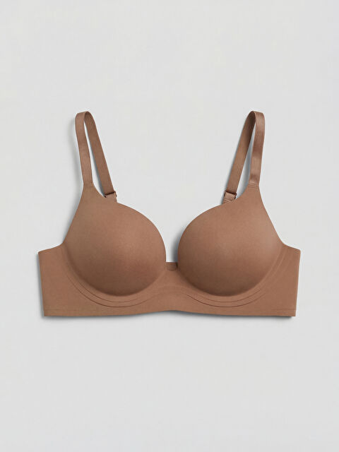 LCW DREAM Balenli Dolgusuz Lazer Kesim Tişört Sütyen