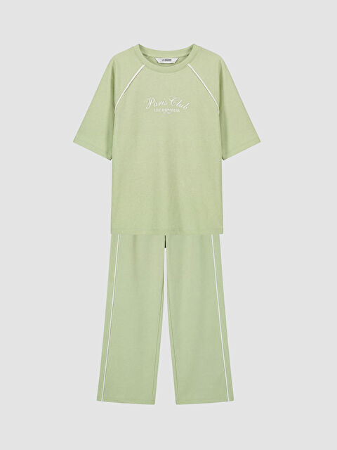 LCW Kids Kız Çocuk Soft Touch Takım