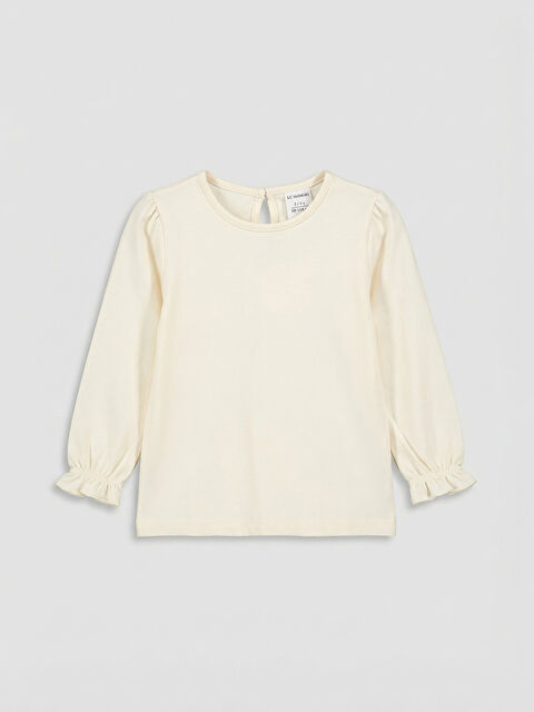 LCW baby Minnie Mouse Baskılı Kız Bebek Bluz - S6DU66Z1-FDL