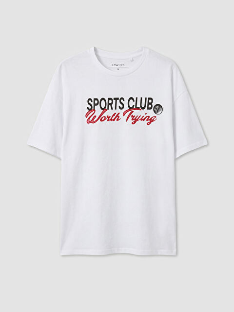 LC WAIKIKI Man WHITE T-Shirt - S6DU72Z8-Q6K