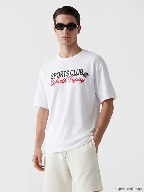 LC WAIKIKI Crew Neck Printed Men's T-Shirt