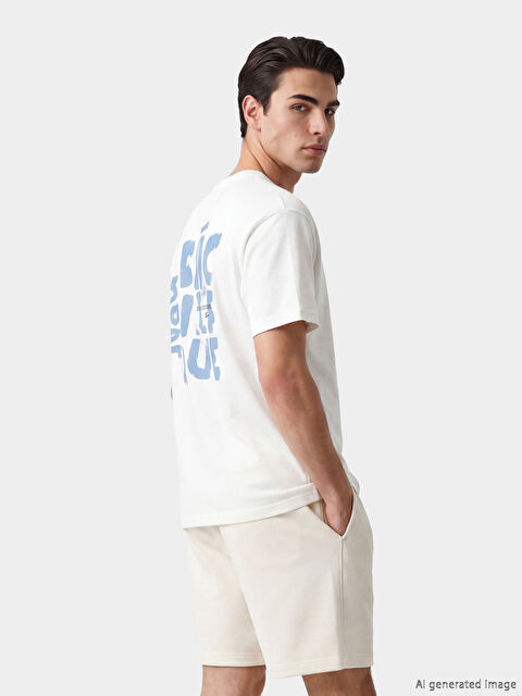 LC WAIKIKI Crew Neck Printed Men's T-Shirt