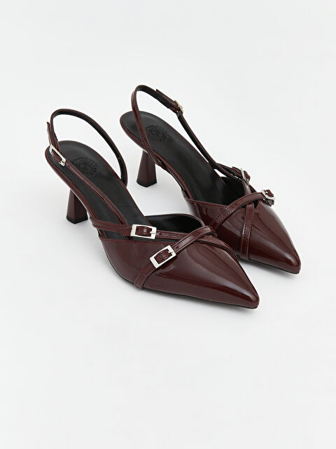 LCW STEPS Sivri Burun Rugan Kadın Topuklu Ayakkabı - S6DU87Z8-JEX