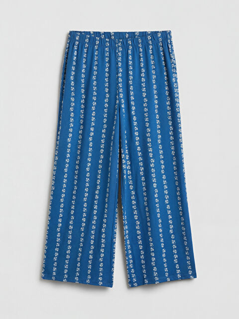 LCW DREAM Beli Lastikli Çiçekli Kadın Pijama Altı