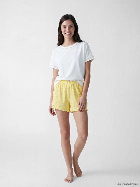 LCW DREAM Desenli Kadın Pijama Alt 2'li