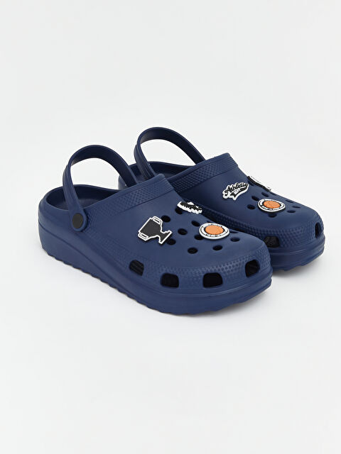 LCW STEPS Printed Men's Beach Clog - S6DV59Z8-CRP