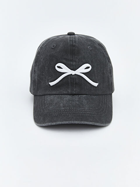 LCW ACCESSORIES Fiyonk Detaylı Kız Çocuk Kep Şapka - S6DV72Z4-E0N